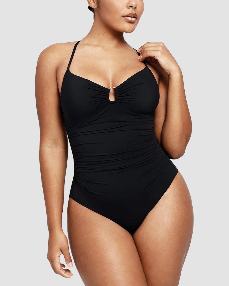 Marcatino™ ShapingSwimsuit: Elegant Vormgevend Badpak Ontwerp