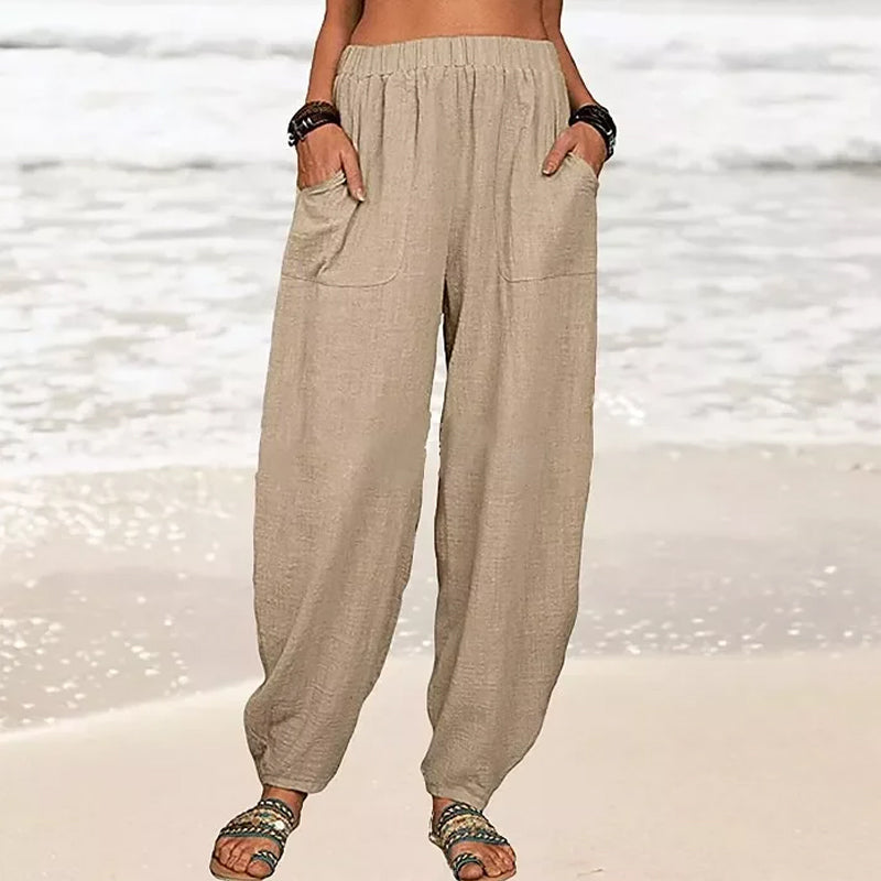 Marcatino™ CasualPants: Losvallende Casual Broek voor Dames
