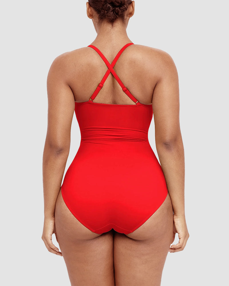 Marcatino™ ShapingSwimsuit: Elegant Vormgevend Badpak Ontwerp