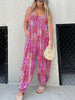 Marcatino™ LooseJumpsuit: Jumpsuit met Losse Geprinte Schouderband
