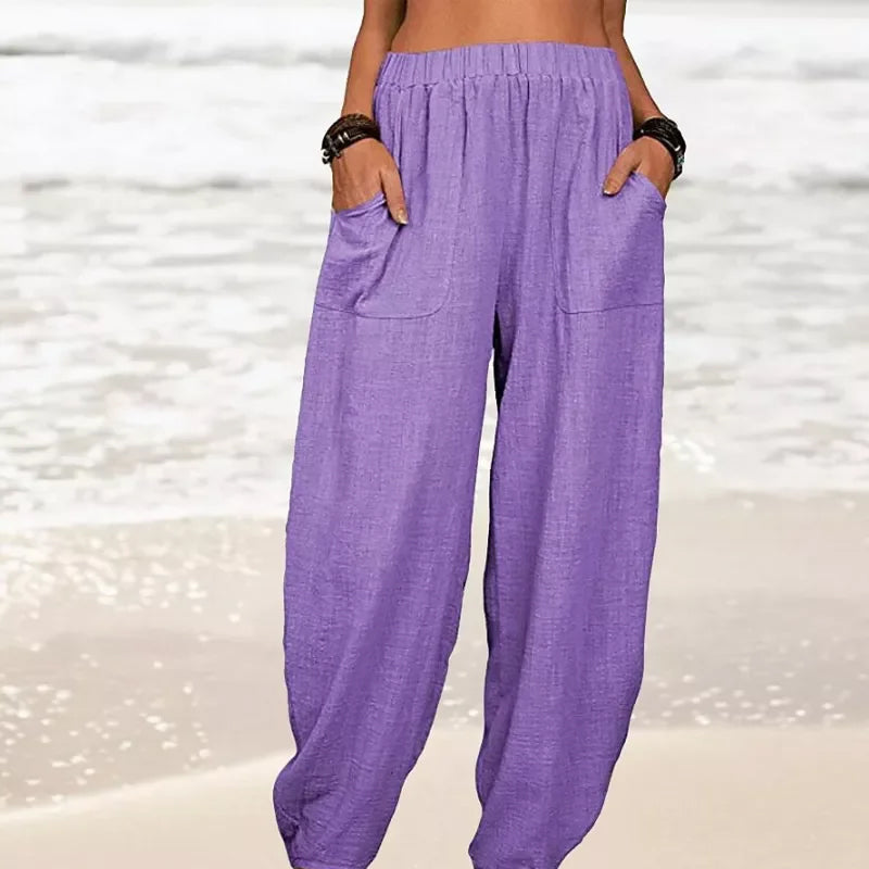 Marcatino™ CasualPants: Losvallende Casual Broek voor Dames