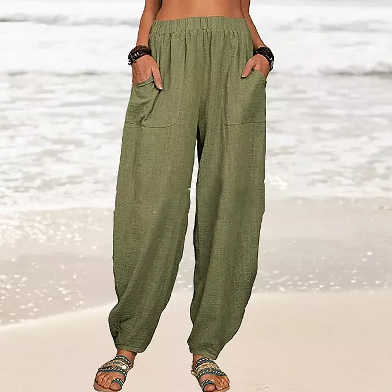 Marcatino™ CasualPants: Losvallende Casual Broek voor Dames