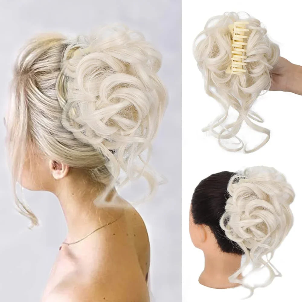 HairBun 1+1 GRATIS: Instant Krullend Vrouwen Haar Bun Clip