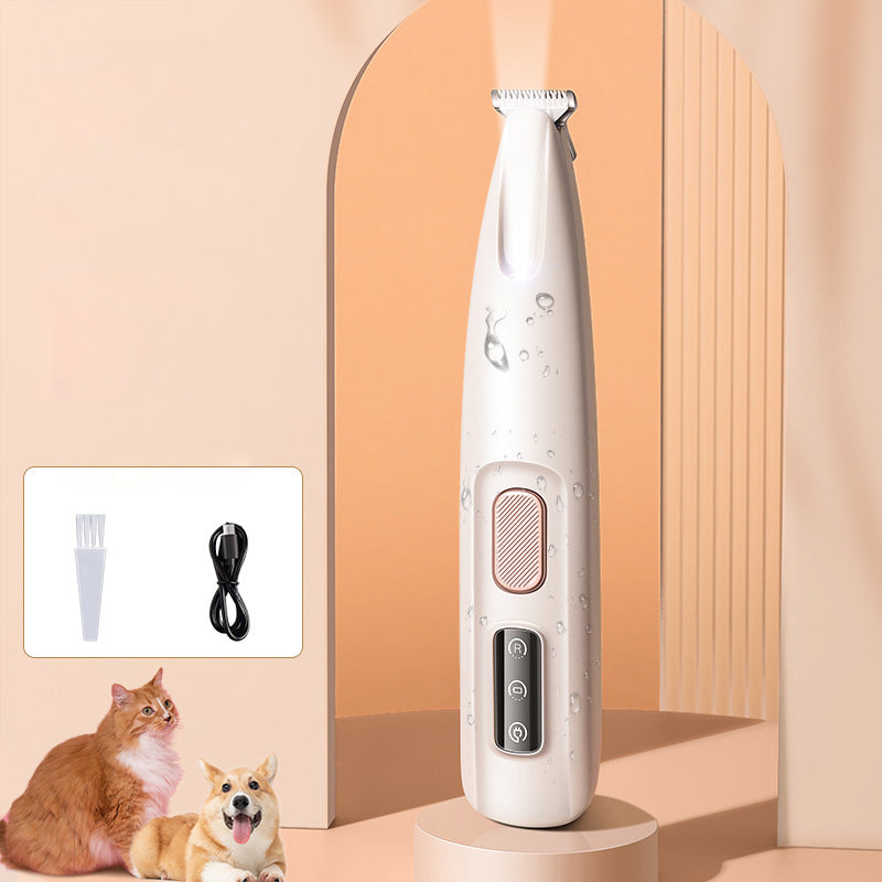 PetGroomer: Huisdier Haar Trimmer Met LED Lampje