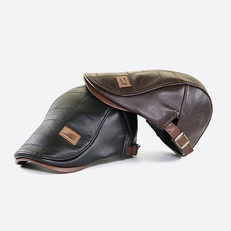 Marcatino™ | Nieuwe Mode Leren Baret