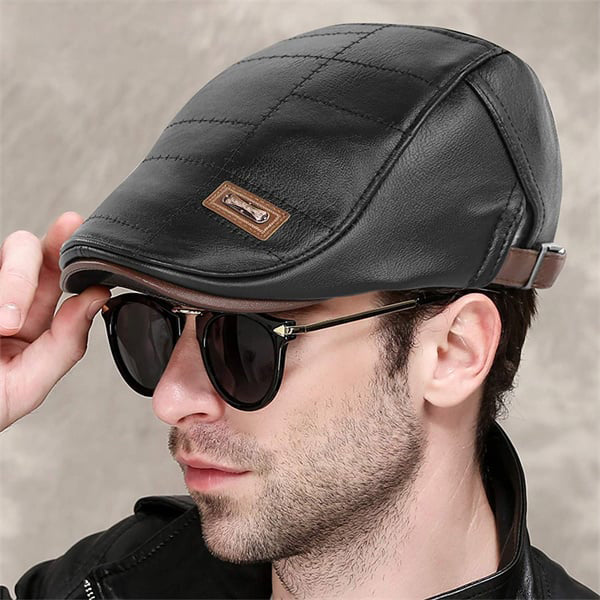 Marcatino™ | Nieuwe Mode Leren Baret