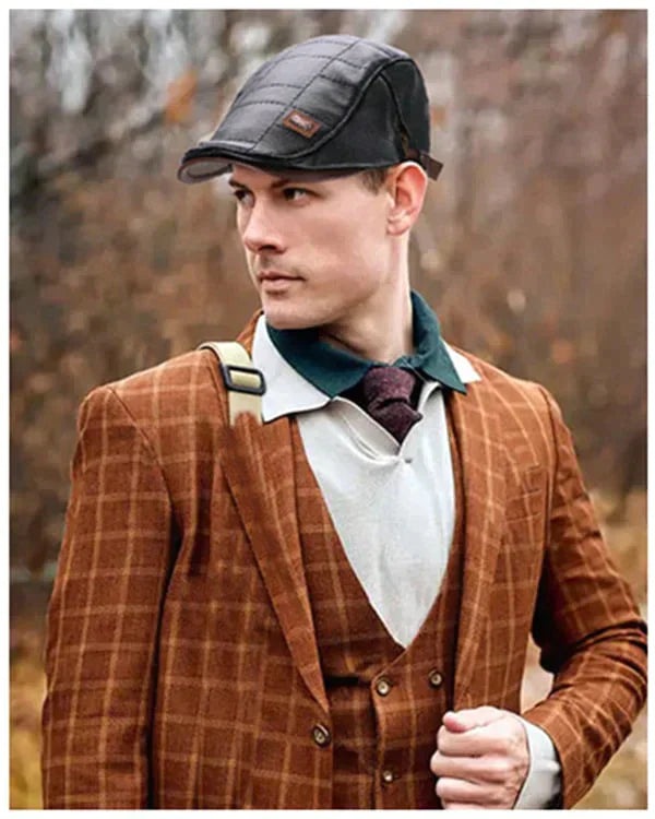 Marcatino™ | Nieuwe Mode Leren Baret