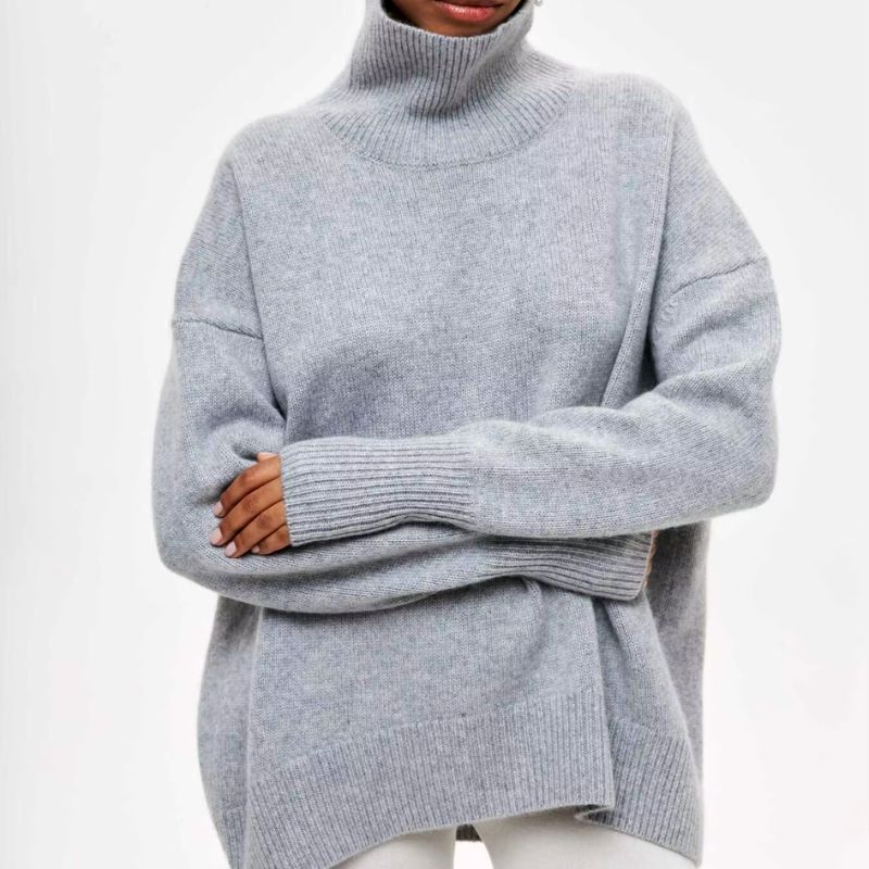 Marcatino™ | Herfst Winter Solide Elegante Dikke Warme Gebreide Coltrui