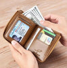 MensWallet 1+1 GRATIS: Heren Portemonnee Met RFID-Bescherming
