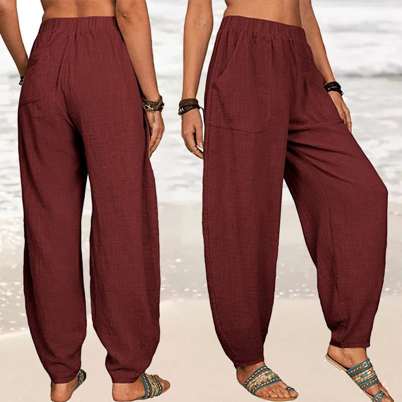 Marcatino™ CasualPants: Losvallende Casual Broek voor Dames