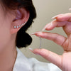 Earrings 1+1 GRATIS: Lang Elegant Clip-Aan Oorbellen voor Vrouwen