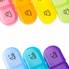 PillOrganizer 1+1 GRATIS: Draagbare Pilorganizer Dagelijkse En Wekelijkse Medicijnopslag