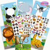 StickersBook 2+1 GRATIS: DIY Stickerboek Knutselen Voor Jongens En Meisjes