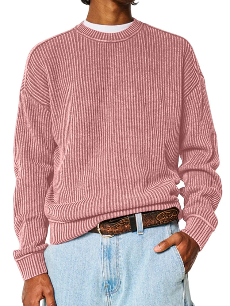 Marcatino™ | Heren Sweater Met Veelzijdige Ronde Hals
