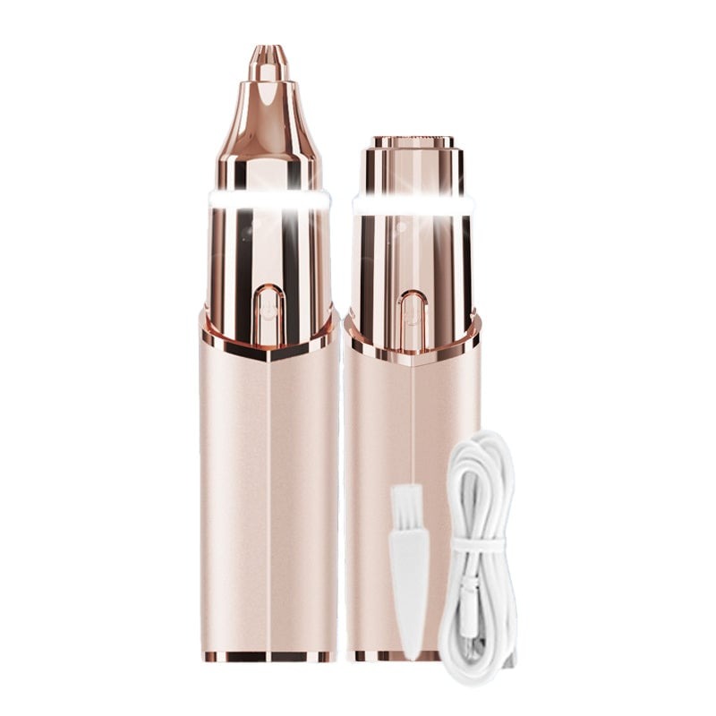 EyebrowTrimmer - 2 in 1 Elektrisch Gezichtshaar En Wenkbrauw Trimmer