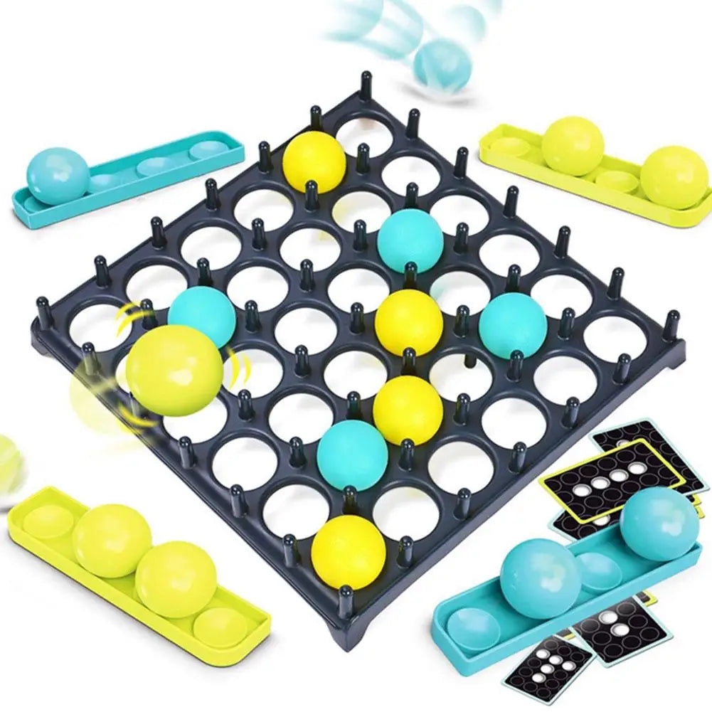 Marcatino™ BounceOff - Tafelblad Stuiterbal Familie Gezelschaps Spel