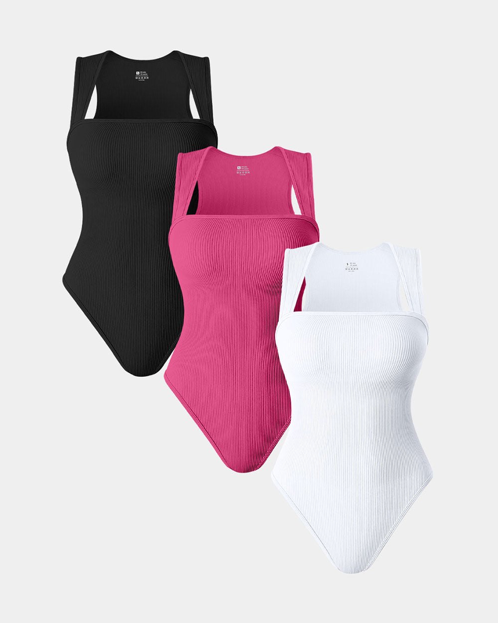 Marcatino™ | Vierkante Hals Mouwloze Bodysuits
