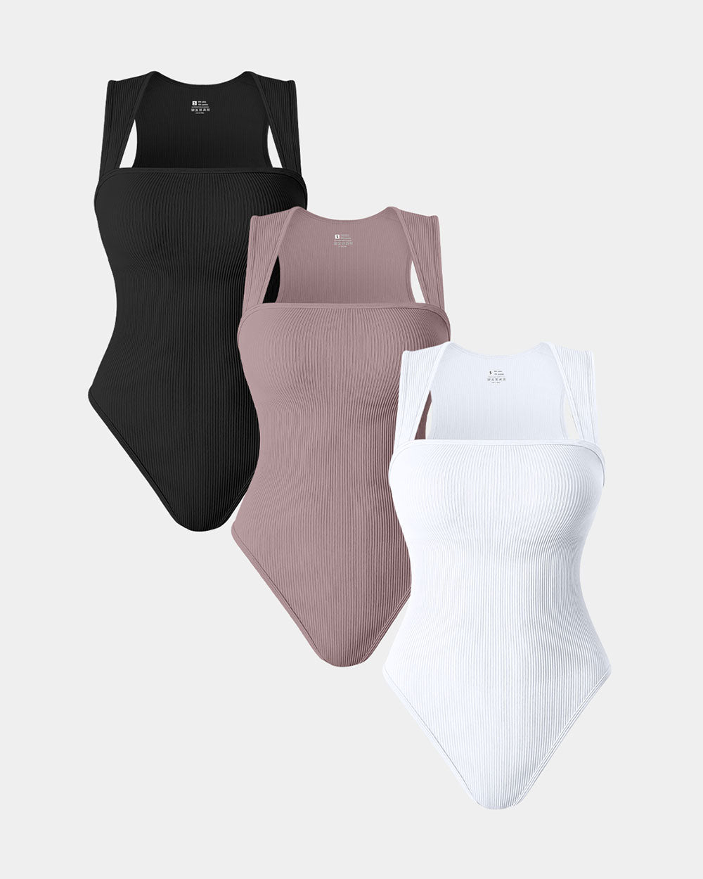 Marcatino™ | Vierkante Hals Mouwloze Bodysuits