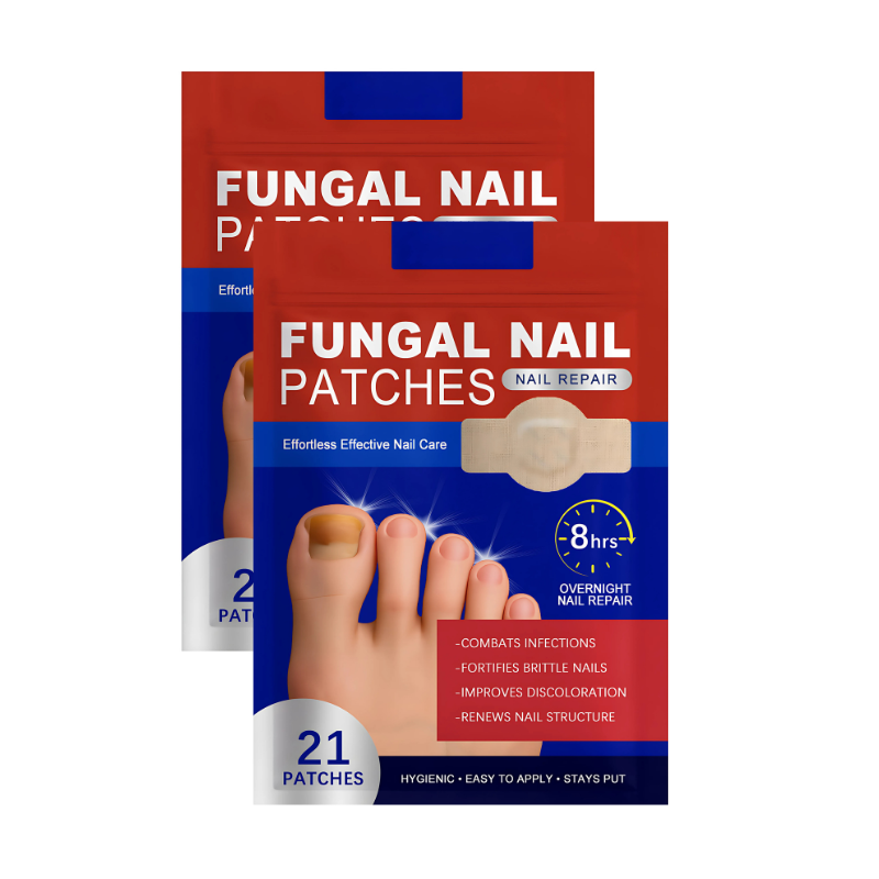 NailPatch 1+1 GRATIS - Schimmelwerend, Antibacterieel Nagelverzorging Patch Pak