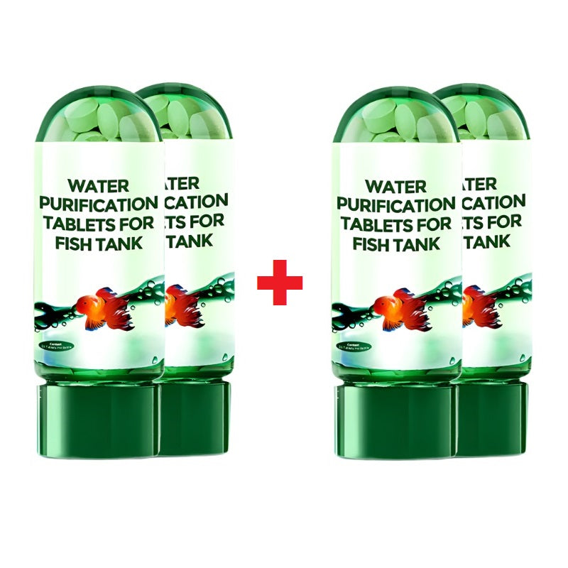 WaterPurifier 2+2 GRATIS - Snel En Effectief Water Reiniger Tablet Voor Aquarium