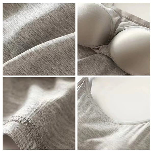 Marcatino™ | Losjes-vallend  Tanktop Met Ingebouwde BH