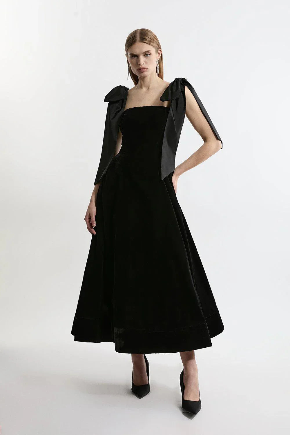 Marcatino™ | Strik Midi Jurk
