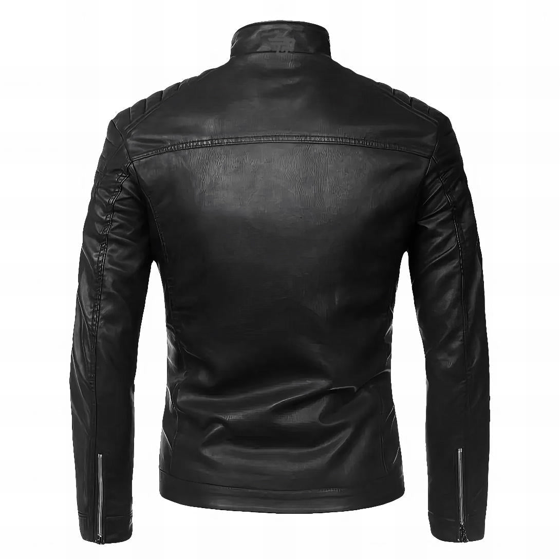 Marcatino™ | Elegante en Klassiek Leren Casual Jas