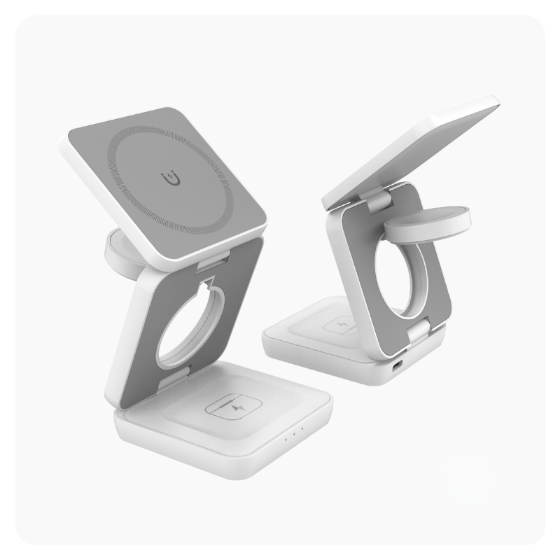FoldableCharger: Multifunctioneel Opvouwbaar Magnetisch Oplader