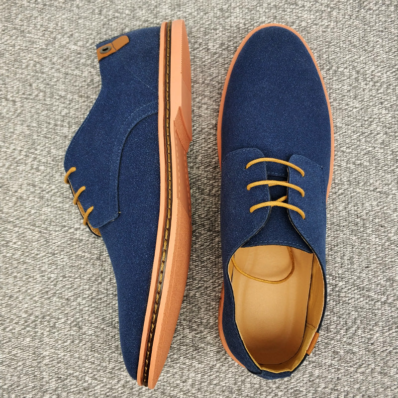 Marcatino™ | Heren Veterschoenen Lente Suede Oxford