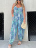 Marcatino™ LooseJumpsuit: Jumpsuit met Losse Geprinte Schouderband