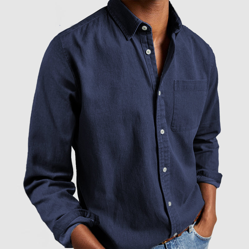 Marcatino™ | Casual Katoenen Basis Shirt