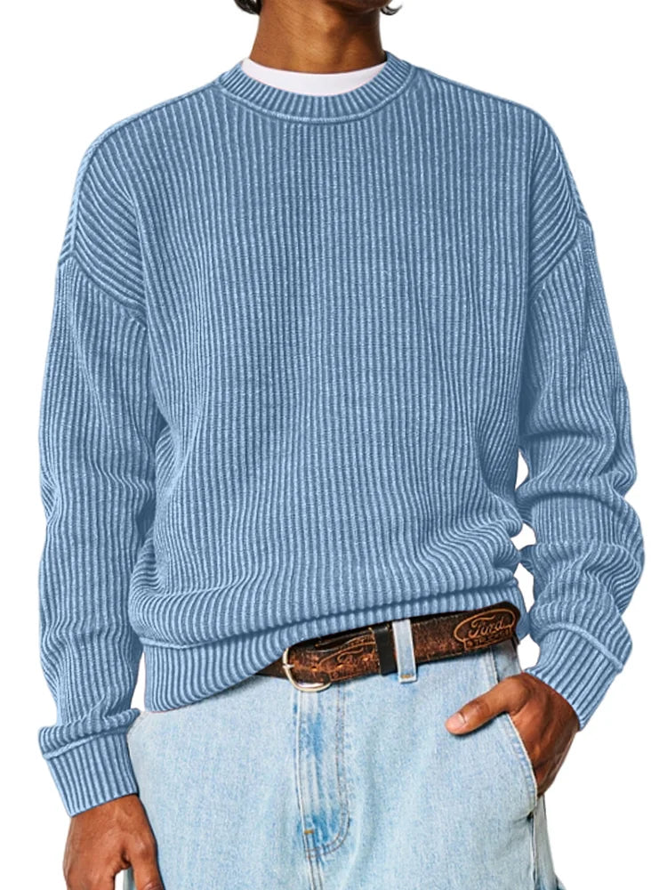 Marcatino™ | Heren Sweater Met Veelzijdige Ronde Hals