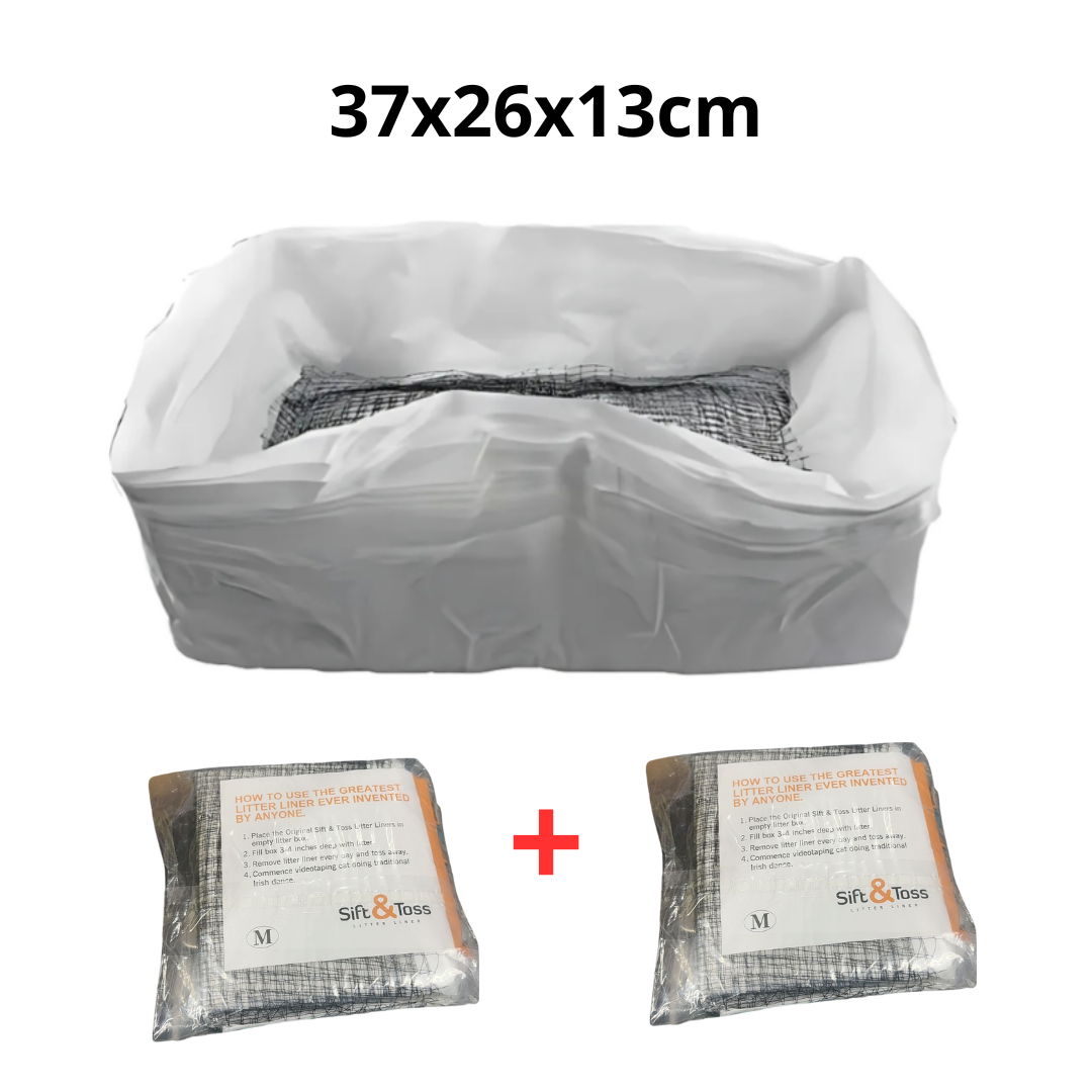 LitterFilter 1+1 GRATIS: Gemakkelijk Te Gebruiken Herbruikbare Kattenbakfilters