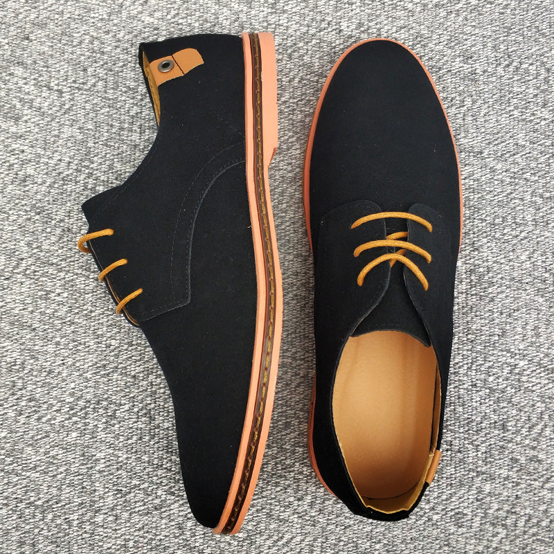 Marcatino™ | Heren Veterschoenen Lente Suede Oxford