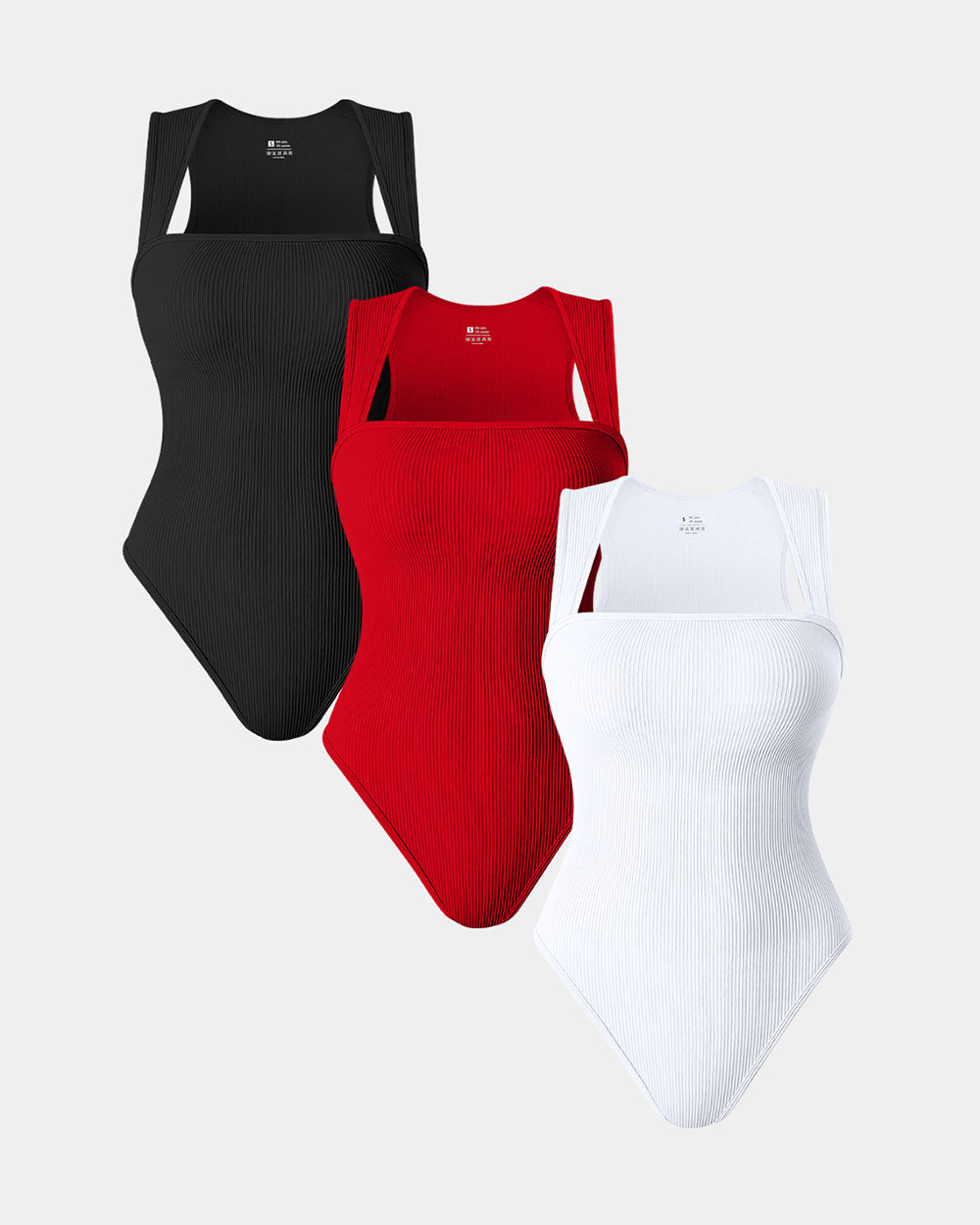 Marcatino™ | Vierkante Hals Mouwloze Bodysuits