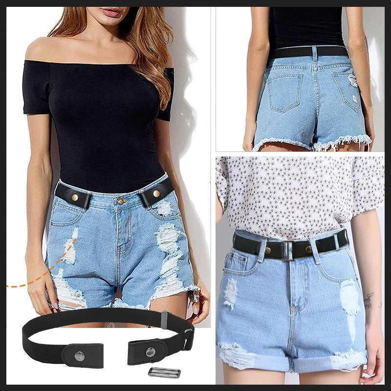 StylishBelt 1+1 GRATIS: Gesploze Onzichtbare Elastische en Stijlvol Taillegordels