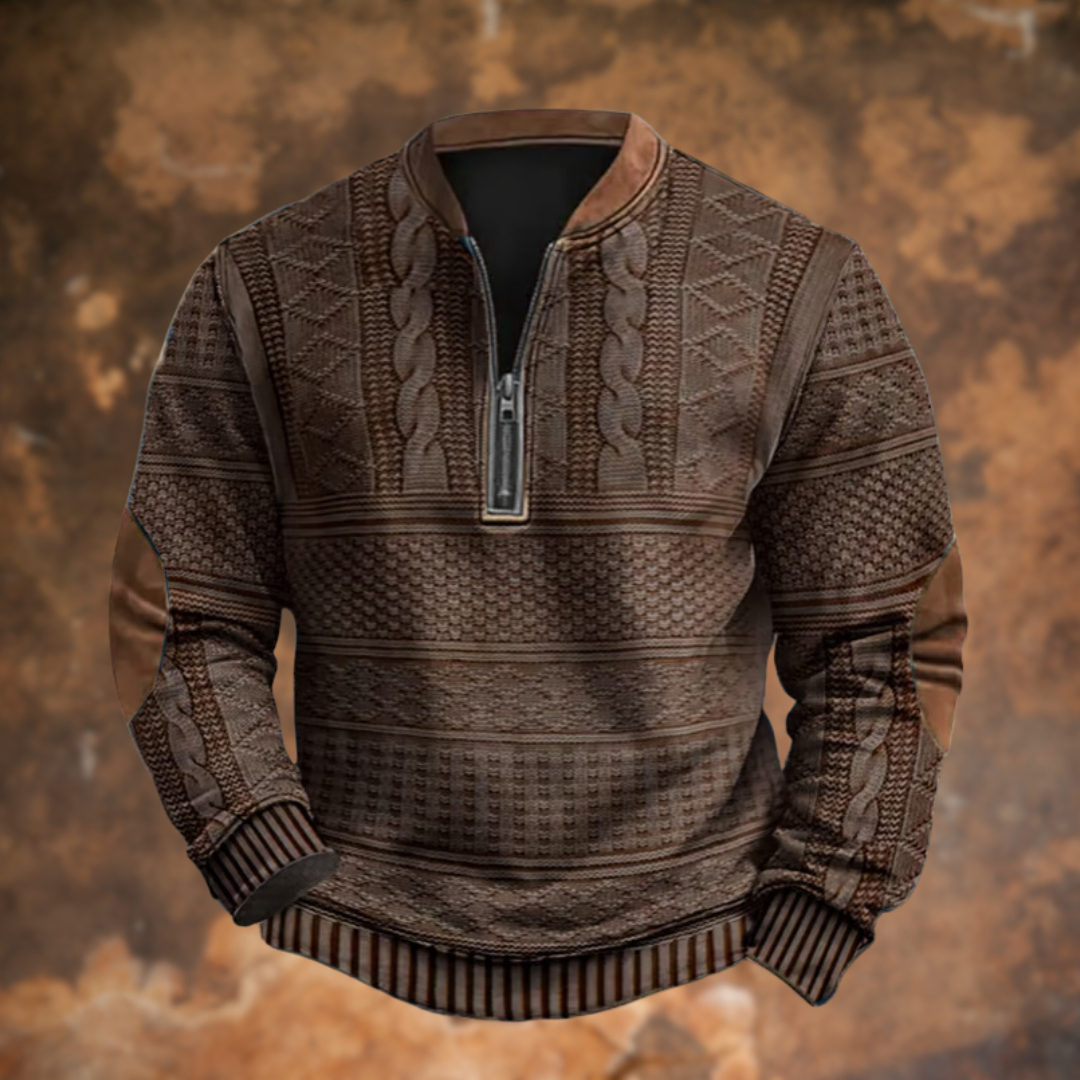 Marcatino™ | Casual Comfortabel Sweater met Rits voor Heren