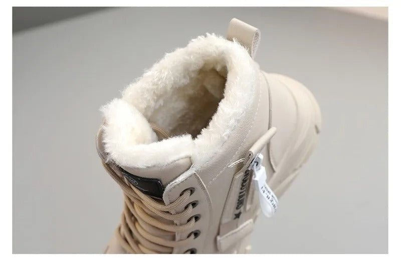 Marcatino™ | Dameshoge Sneeuwlaarzen Met Dikke Zool