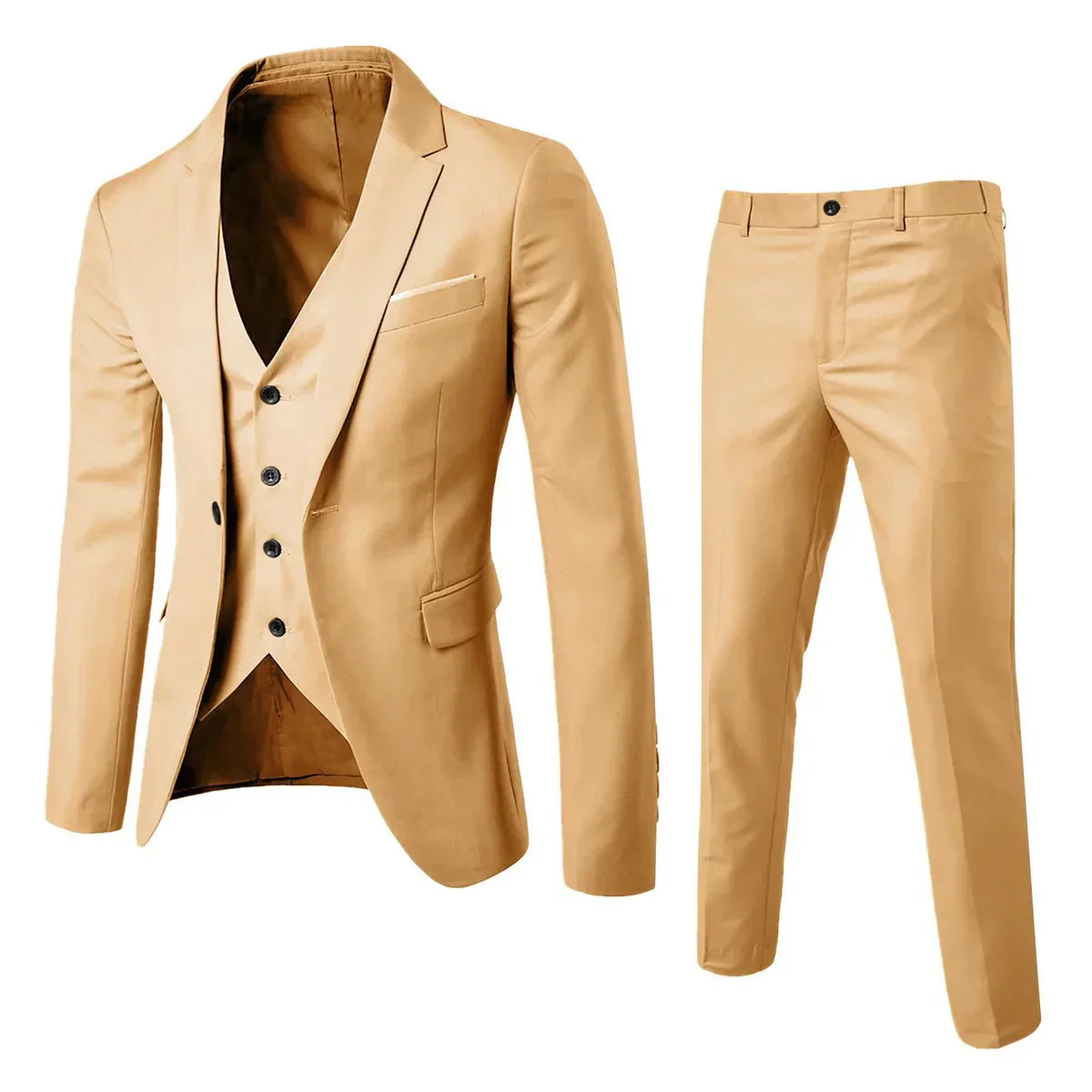 Marcatino™ | Elegant Driedelig Pak Voor Heren