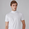 Marcatino™ SlimShirt 1+1 GRATIS: Heren Hoge Hals Slim-Fit Casual T-Shirt