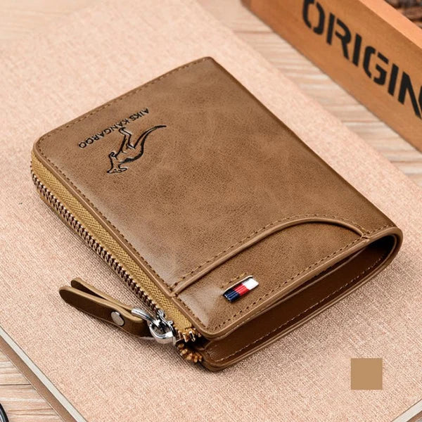 MensWallet 1+1 GRATIS: Heren Portemonnee Met RFID-Bescherming