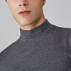 Marcatino™ SlimShirt 1+1 GRATIS: Heren Hoge Hals Slim-Fit Casual T-Shirt