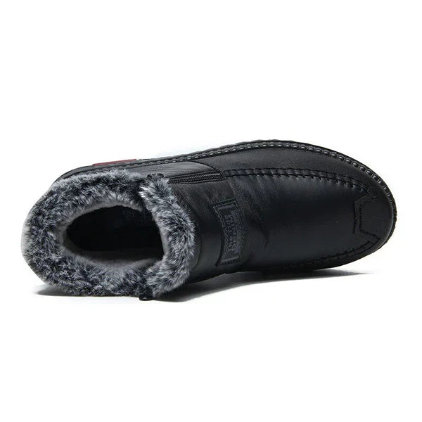 Marcatino™ | Waterdichte Antislip Katoenen Leren Laarzen Voor Dames