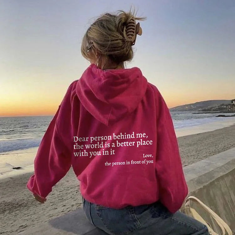 Marcatino | Dear Person Behind Me Hoodie