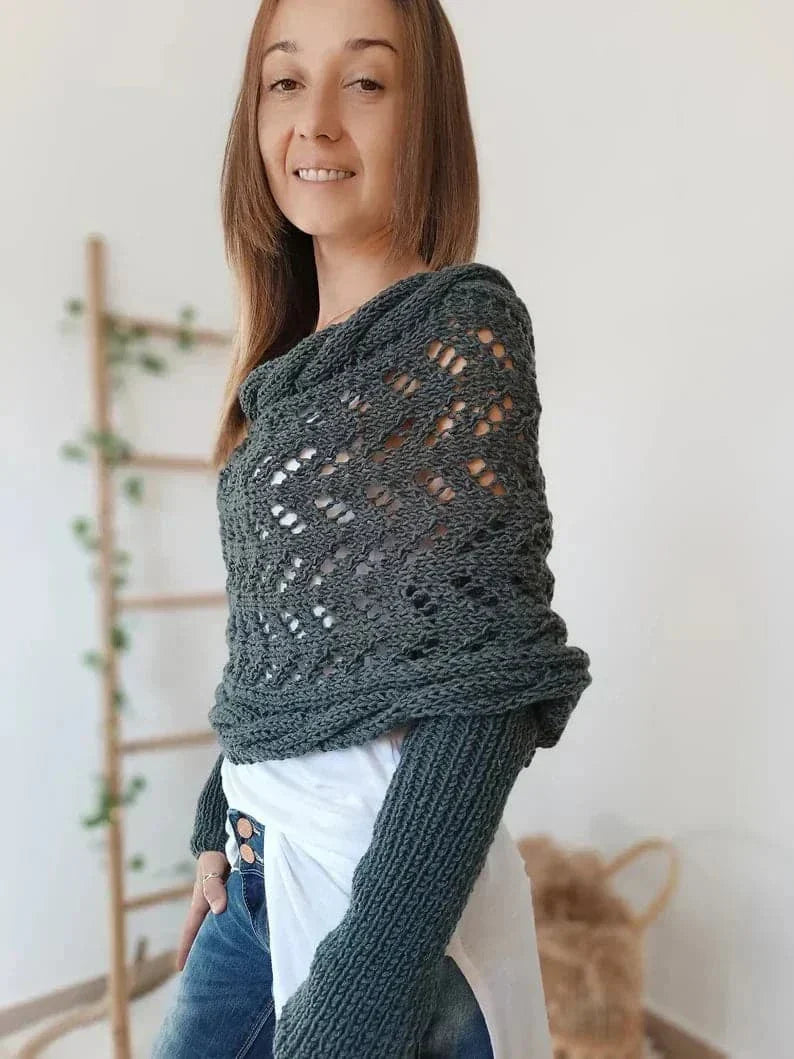 Marcatino™ | Gebreide Wrap Schals voor Dames