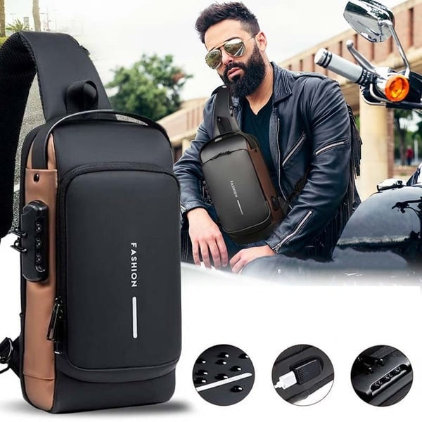 Marcatino™ | USB Opladen Sport Sling Anti-Diefstal Tas