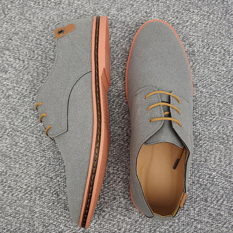 Marcatino™ | Heren Veterschoenen Lente Suede Oxford