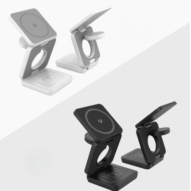 FoldableCharger: Multifunctioneel Opvouwbaar Magnetisch Oplader