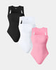 Marcatino™ | Vierkante Hals Mouwloze Bodysuits