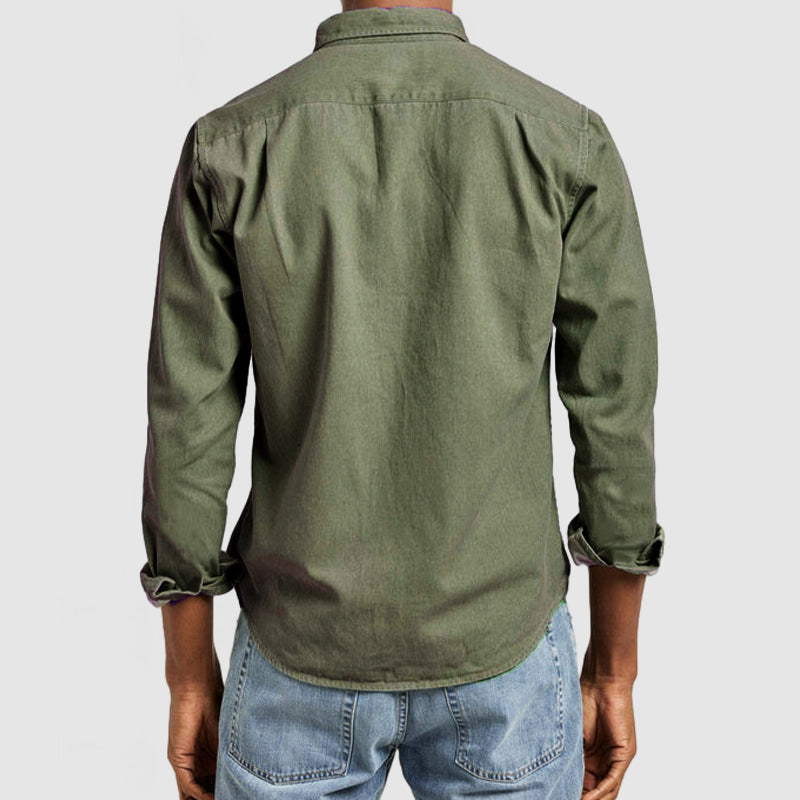 Marcatino™ | Casual Katoenen Basis Shirt